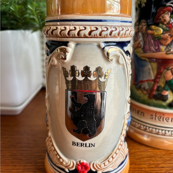 Vintage Set of Authentic Beer Steins from West Germany - Picture 3 of 9